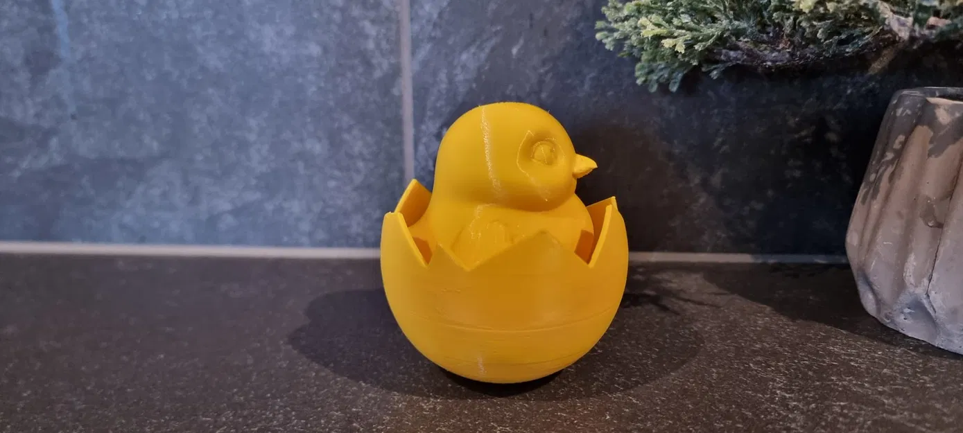 Gà con trong vỏ trứng (Chick in eggshell) - Image 2