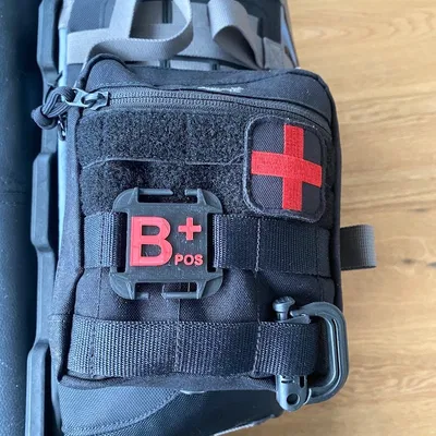 Thẻ Nhóm Máu gắn MOLLE | đủ mọi loại