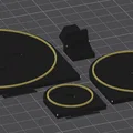 Giá đỡ HSW cho miniature base gắn nam châm - Thumbnail 2