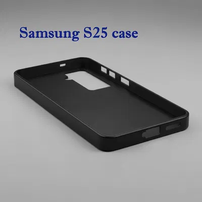 Ốp lưng Samsung S25 – model OpenSCAD tham số (fully parametric)