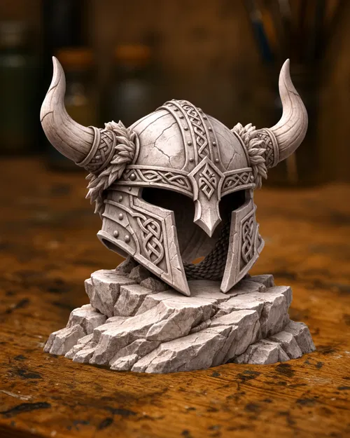 Mũ Viking Có Sừng – Chiến Binh Bắc Âu - Image 1