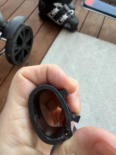 Ngàm thay thế chắn bùn cho xe đẩy mua sắm Silvercrest - Image 4