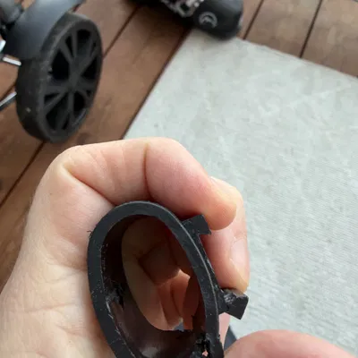 Ngàm thay thế chắn bùn cho xe đẩy mua sắm Silvercrest