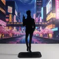 Silhouette Satoru Gojo – Mẫu trưng bàn dễ in 3D (Không cần supports) - Thumbnail 2