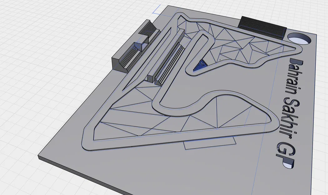 Tranh treo tường đường đua F1 Bahrain Sakhir GP - Image 2