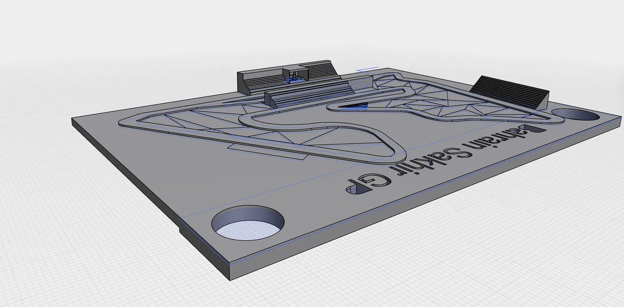 Tranh treo tường đường đua F1 Bahrain Sakhir GP - Image 3