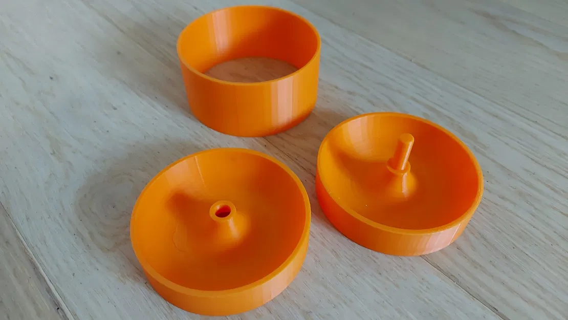 Khuôn Bath Bomb Hình Donut 94mm (94mm Donut Bath Bomb Mold) - Image 1