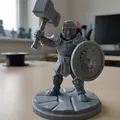 Paladin Stylized – Mini FDM Dễ In - Thumbnail 1