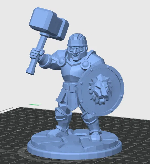 Paladin Stylized – Mini FDM Dễ In - Image 2