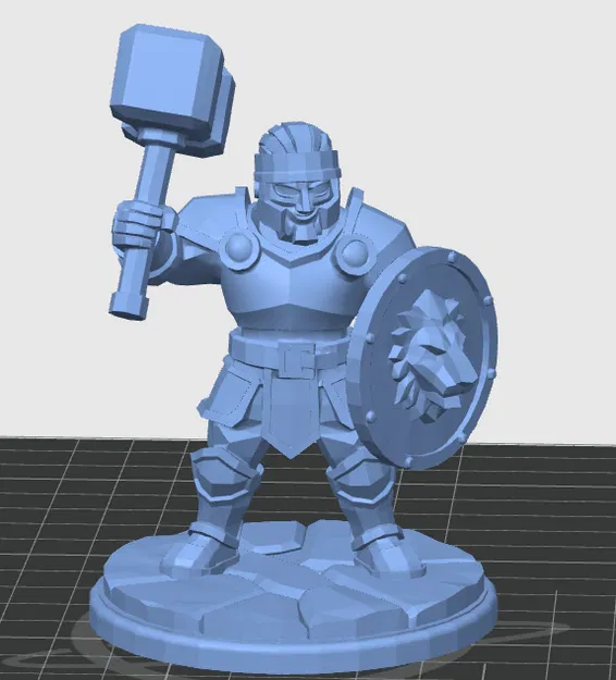 Paladin Stylized – Mini FDM Dễ In - Image 3