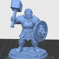Paladin Stylized – Mini FDM Dễ In - Thumbnail 3