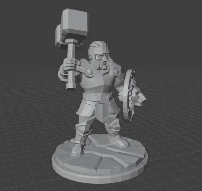 Paladin Stylized – Mini FDM Dễ In - Image 6
