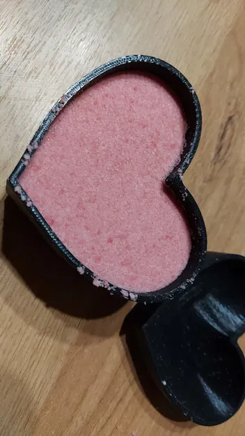 Khuôn Bath Bomb Trái Tim 2-trong-1 | Bản 2D & 3D - Image 5