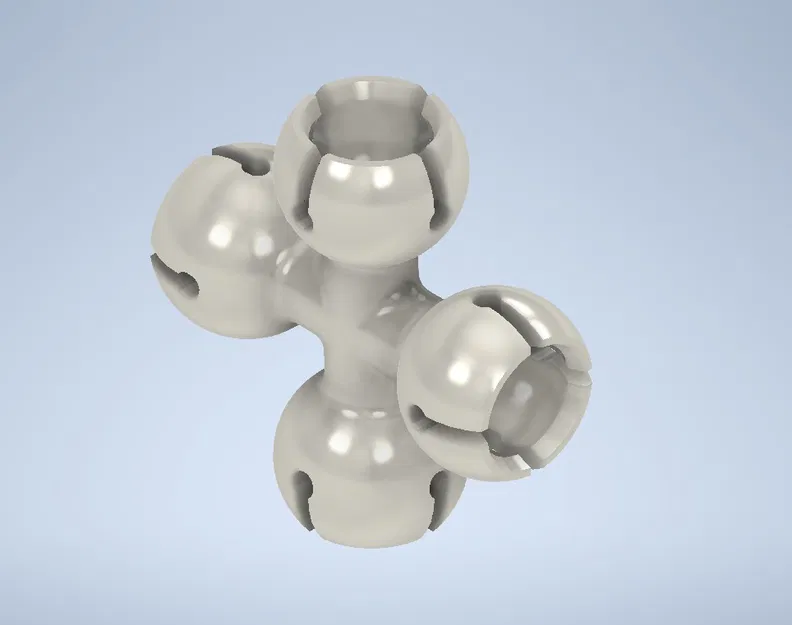 Đầu nối khớp Modular Articulation 4 hướng (Socket) - Image 1