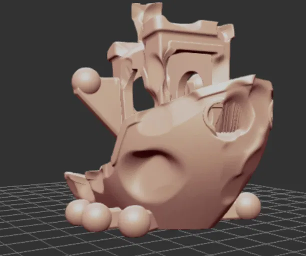 Benchy Tấn Công Bị Hư Hại Chiến Đấu (Battle-Damaged Assault Benchy) - Image 1