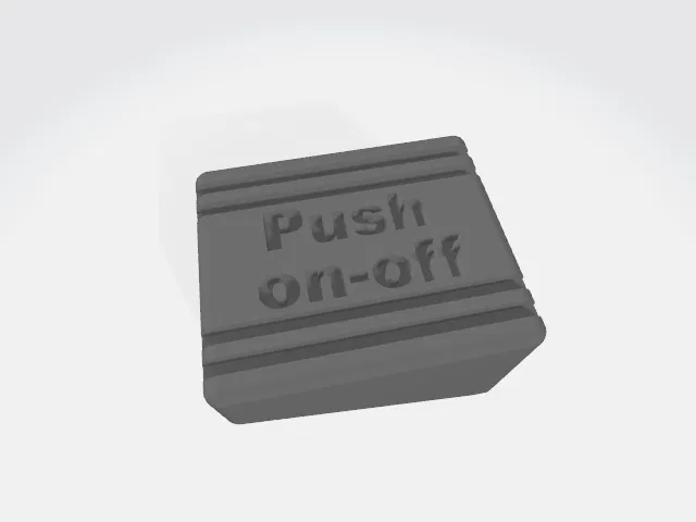 Miếng cao su lót bàn đạp phanh tay (Parking brake) - Nissan - Image 1