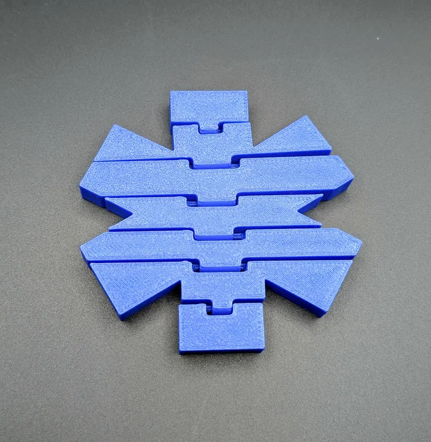 Ngôi Sao Sinh Mệnh Articulated – Đồ Chơi Flexi Medical Fidget - Image 1