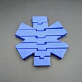 Ngôi Sao Sinh Mệnh Articulated – Đồ Chơi Flexi Medical Fidget - Thumbnail 1