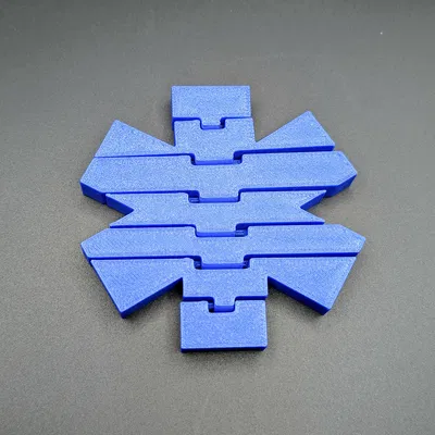 Ngôi Sao Sinh Mệnh Articulated – Đồ Chơi Flexi Medical Fidget