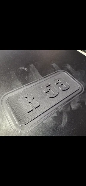 Bảng tên R53 (R53 Name Plate) - Image 1