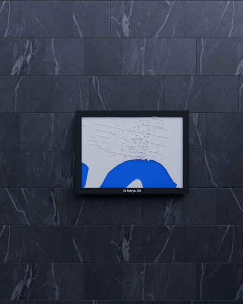 St Marys, GA, Hoa Kỳ - Mô hình 3D thu nhỏ - Image 5