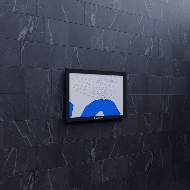 St Marys, GA, Hoa Kỳ - Mô hình 3D thu nhỏ - Image 6