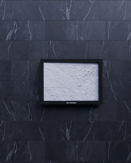 San Salvador, El Salvador - Bản thu nhỏ 3D - Image 5