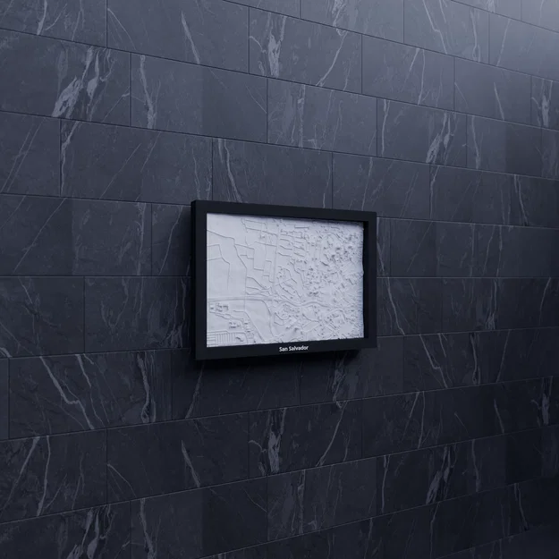 San Salvador, El Salvador - Bản thu nhỏ 3D - Image 6