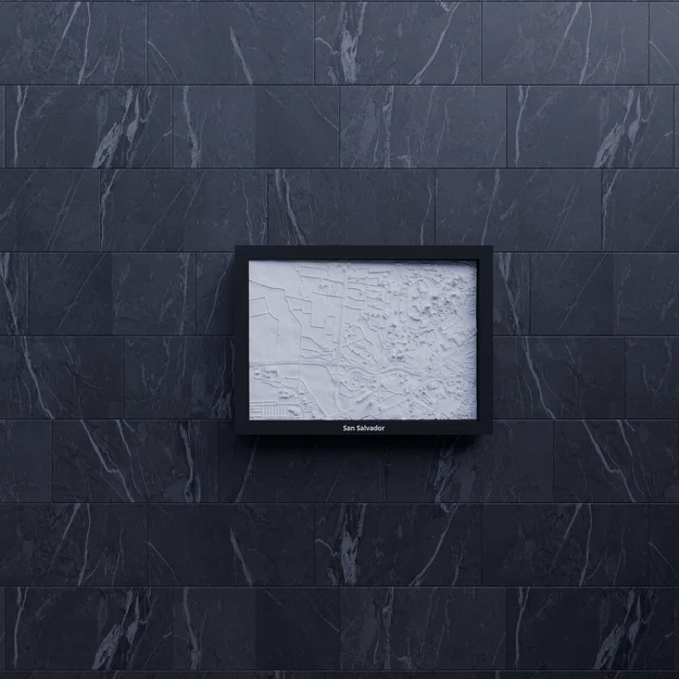 San Salvador, El Salvador - Bản thu nhỏ 3D - Image 7