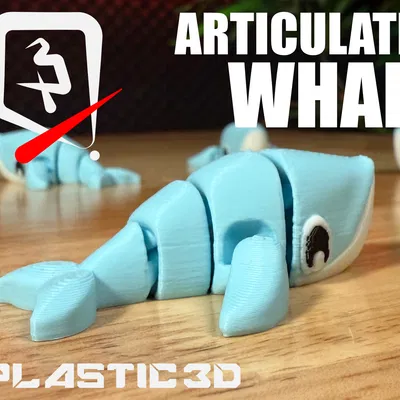 Cá Voi Khớp Nối — Gã Khổng Lồ Hiền Lành Của Biển Sâu Trên Bàn Làm Việc