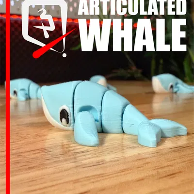 Cá Voi Khớp Nối — Gã Khổng Lồ Hiền Lành Của Biển Sâu Trên Bàn Làm Việc