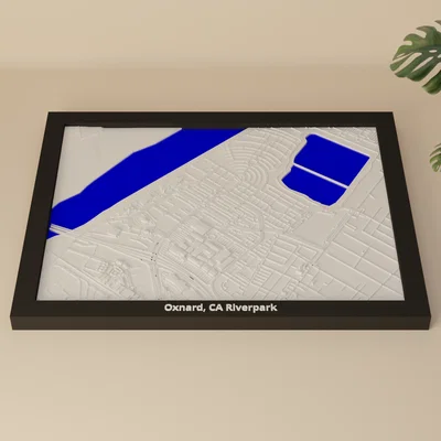 Oxnard, CA Riverpark, Hoa Kỳ - Mô hình thu nhỏ 3D
