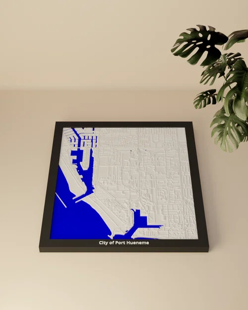 City of Port Hueneme (Hoa Kỳ) - Mô hình thu nhỏ 3D - Image 2