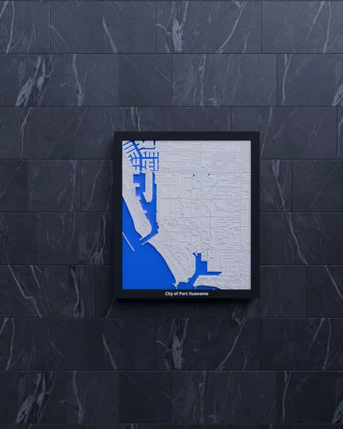 City of Port Hueneme (Hoa Kỳ) - Mô hình thu nhỏ 3D - Image 4