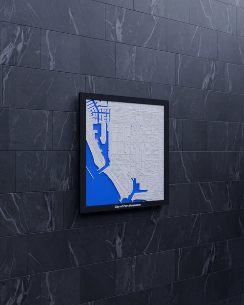 City of Port Hueneme (Hoa Kỳ) - Mô hình thu nhỏ 3D - Image 5