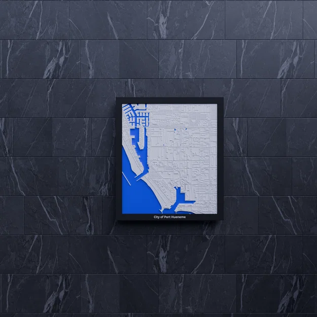 City of Port Hueneme (Hoa Kỳ) - Mô hình thu nhỏ 3D - Image 7