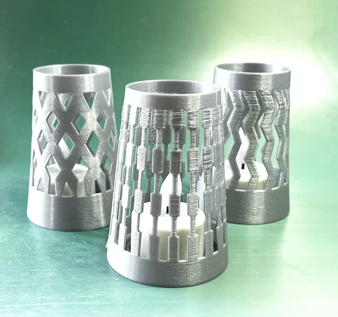 Led Tea Lights - 3 mẫu vỏ nến tealight cho đèn LED - Image 1