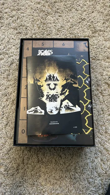 Khay Insert cho Scales of Fate Deluxe (Board Game Insert) - Image 4