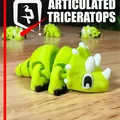 Triceratops Khớp Nối — Bé Khủng Long Ba Sừng Lắc Lư Hầm Hố - Thumbnail 4