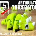 Triceratops Khớp Nối — Bé Khủng Long Ba Sừng Lắc Lư Hầm Hố - Thumbnail 8