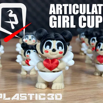 Cupid Bé Trai & Bé Gái khớp nối – Vệ Binh Tình Yêu Valentine