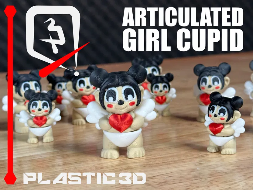 Cupid Bé Trai & Bé Gái khớp nối – Vệ Binh Tình Yêu Valentine - Image 4