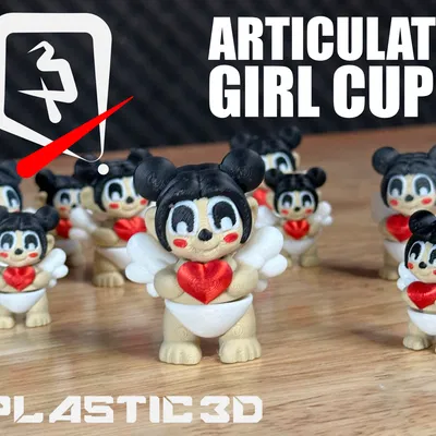 Cupid Bé Trai & Bé Gái khớp nối – Vệ Binh Tình Yêu Valentine