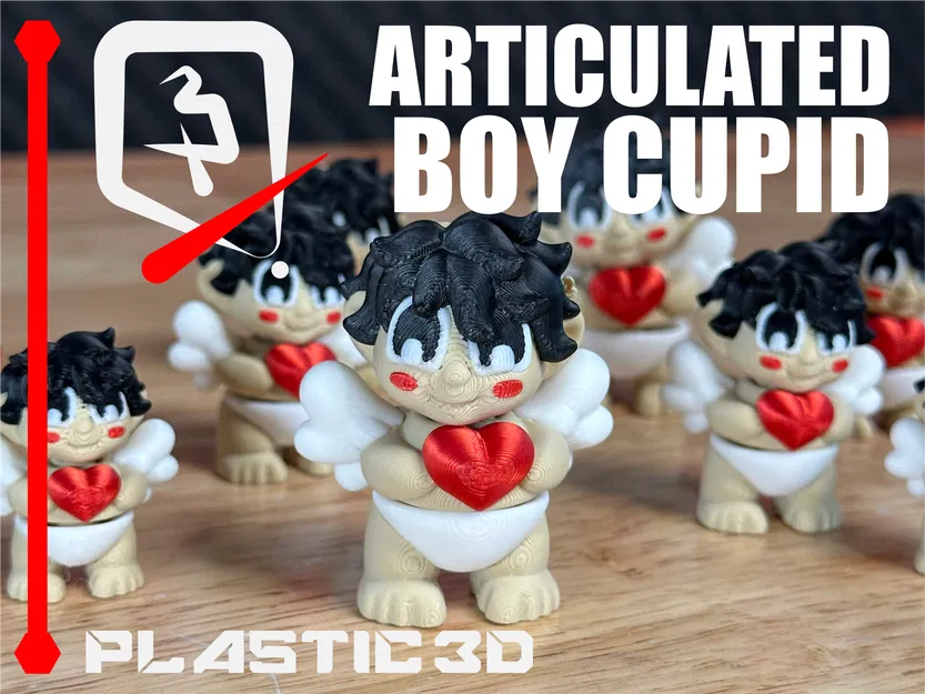 Cupid Bé Trai & Bé Gái khớp nối – Vệ Binh Tình Yêu Valentine - Image 7