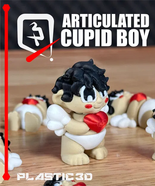 Cupid Bé Trai & Bé Gái khớp nối – Vệ Binh Tình Yêu Valentine - Image 9