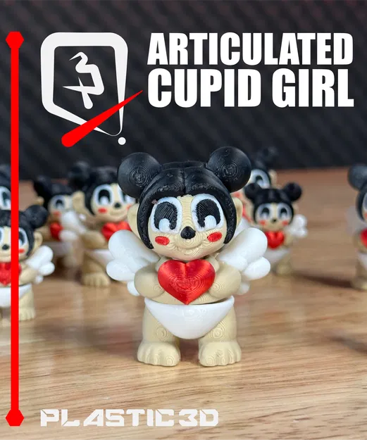 Cupid Bé Trai & Bé Gái khớp nối – Vệ Binh Tình Yêu Valentine - Image 10