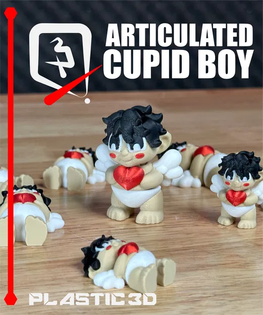 Cupid Bé Trai & Bé Gái khớp nối – Vệ Binh Tình Yêu Valentine - Image 11