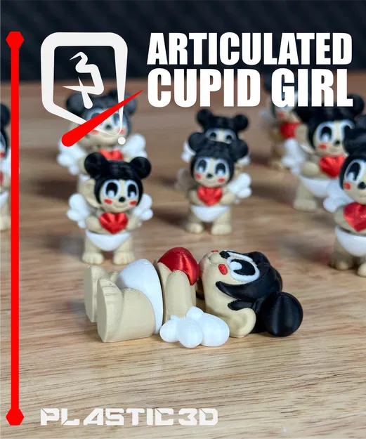 Cupid Bé Trai & Bé Gái khớp nối – Vệ Binh Tình Yêu Valentine - Image 12