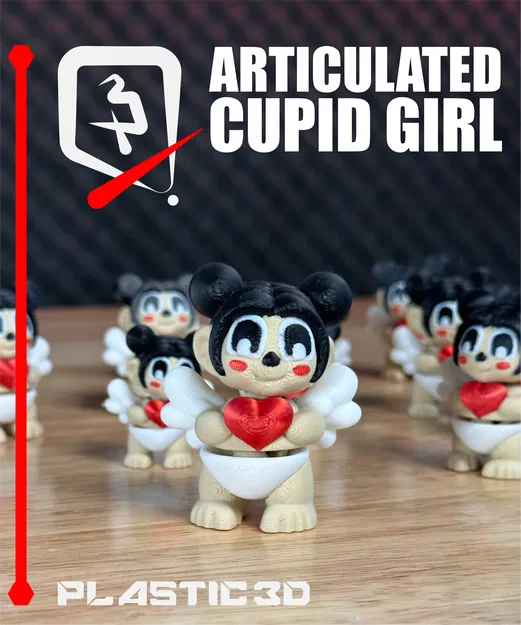 Cupid Bé Trai & Bé Gái khớp nối – Vệ Binh Tình Yêu Valentine - Image 13