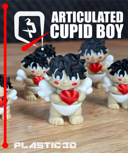 Cupid Bé Trai & Bé Gái khớp nối – Vệ Binh Tình Yêu Valentine - Image 14